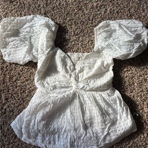 Elegant White Women's Top